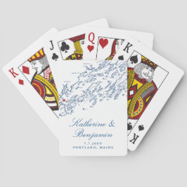 Porland Maine Destination Wedding Favor Casinokort