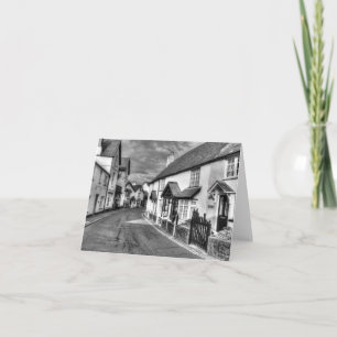 Porlock High Street Somerset Kort