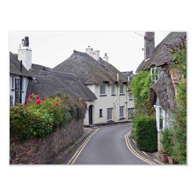 Porlock, Somerset Fototryck (Framsidan)