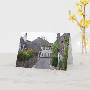 Porlock, Somerset Kort
