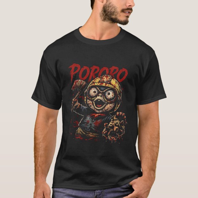 PORORO – Ice Arena Fatal Fighter T Shirt (Framsida)