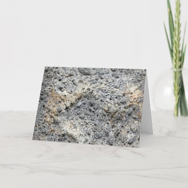 Porous Stone | Tack Kort (Framsida)