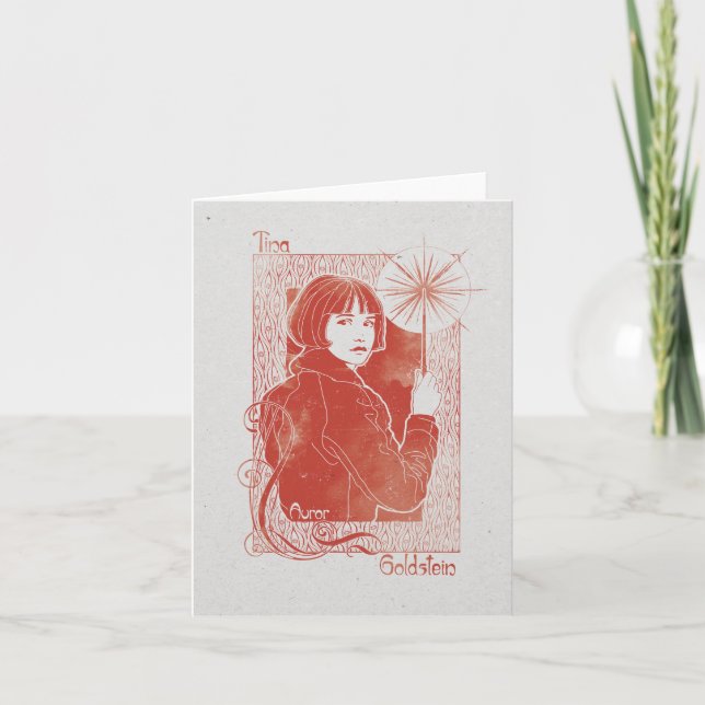 PORPENTINA GOLDSTEIN™ Illustration Kort (Framsida)