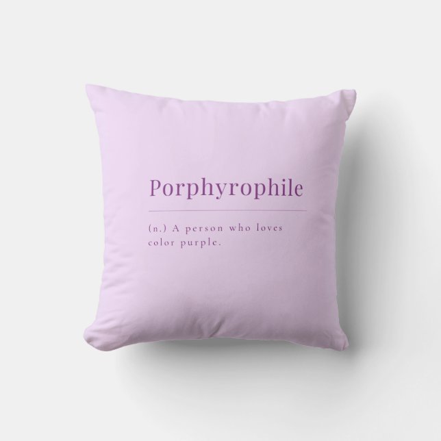 Porphyrophile: Lavender Cushion Kudde (Framsida)