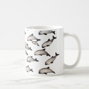 porpoisedelfin för vaquita 30 kaffemugg