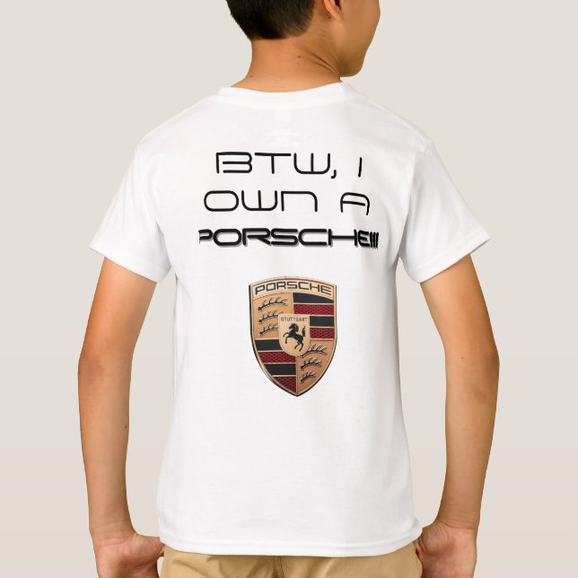 Porsche 911 (PERSONALISERAD) 992.2 T Shirt (Baksida)