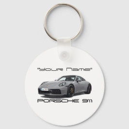 Porsche 911 (PERSONALIZED) 992.2 Nyckelring