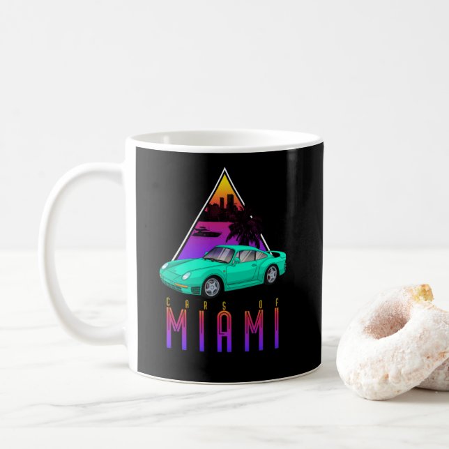 Porsche 959 kaffemugg (Med munk)