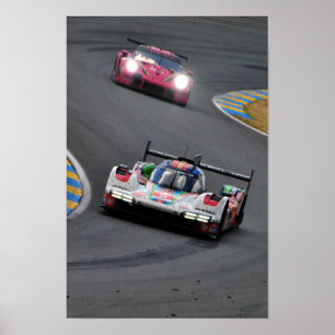Porsche 963 no5 24 timmar Le Mans 2023 Poster