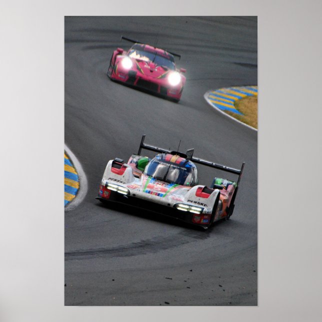 Porsche 963 no5 24 timmar Le Mans 2023 Poster (Framsidan)