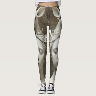 Porslin Vackra Goth Kusliga Varelser Leggings