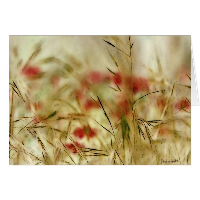 Porslinbris Hälsningskort (Framsidan Horizontal)