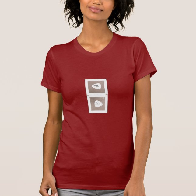 Porslinhästkvinna skjorta tee shirt (Framsida)