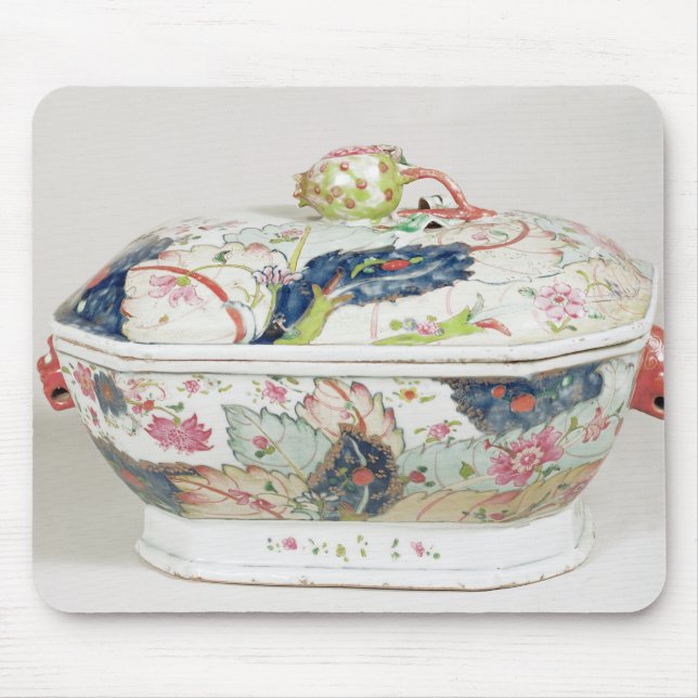 Porslinmaträtt, 18th århundrade musmatta (Framsidan)