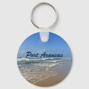 Port Aransas Beach Texas-kusten Nyckelring