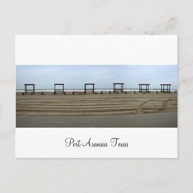 Port Aransas (Panoramic) #13 vykort (Framsida)