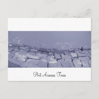 Port Aransas (Panoramic) La Pesca-vykort Vykort