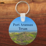 Port Aransas Texas Beach Grass Photography Nyckelring<br><div class="desc">Fantastiskt havsfoto av strandgräs och sanddyner i Port Aransas i Texas. En underbar nyckelkedjegåva till en Texan som kärlek Mustang Island på sommaren. Ett foto från resa vid kusten från en vacker dag.</div>