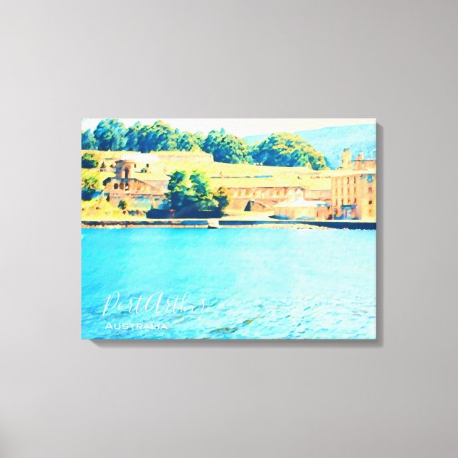 Port Arthur Tasmania Australien Canvastryck (Framsida)