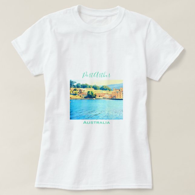 Port Arthur Tasmania Australien T Shirt (Design framsida)
