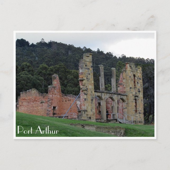 Port Arthurs resterande delar Vykort (Framsida)