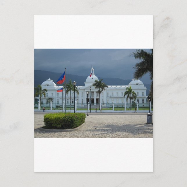 Port au Prince, Haiti Vykort (Framsida)