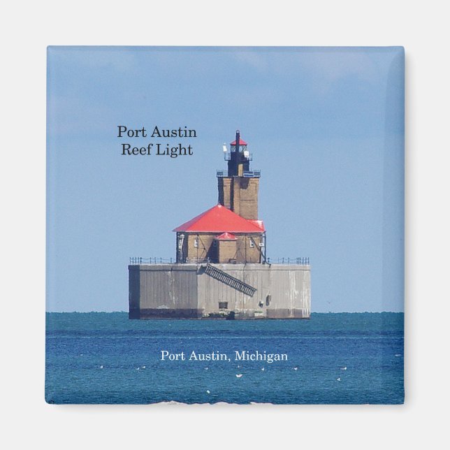 Port Austin Reef Light magnet (Framsidan)