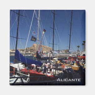 Port av Alicanten Magnet