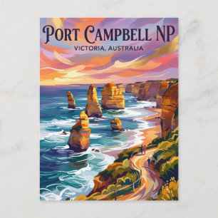 Port Campbell nationalpark Australien Vykort