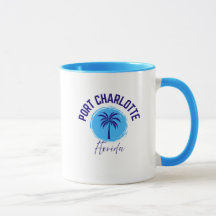 Port Charlotte Florida Kaffe Mugg