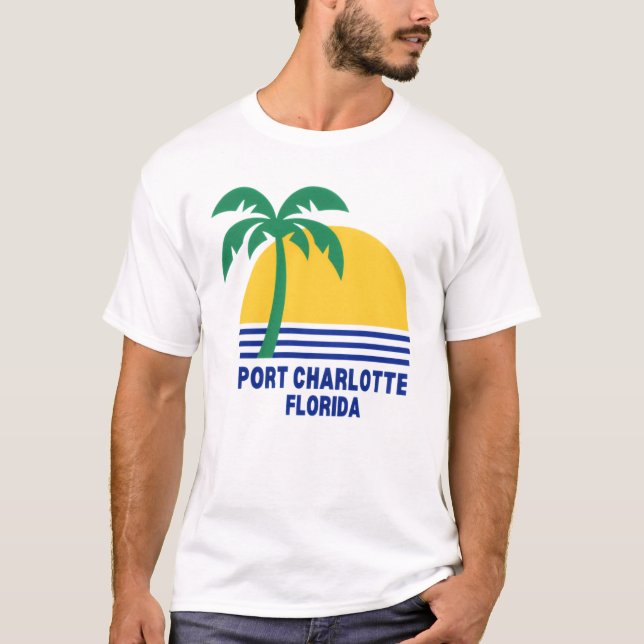 Port Charlotte Florida T-Shirt (Framsida)
