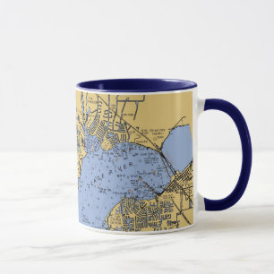 Port Charlotte, nautiska Florida kartlägger mugge Mugg