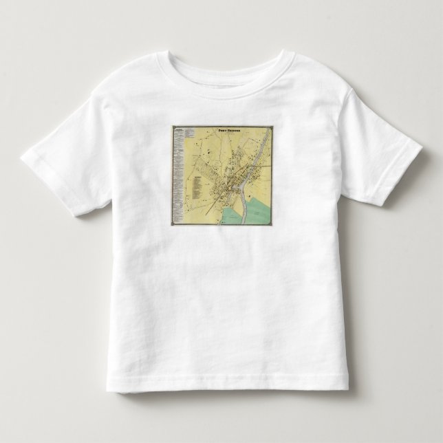 Port Chester, NY T Shirt (Framsida)