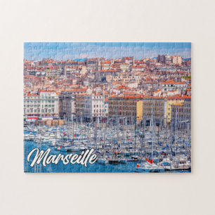 Port City of Marseille, Frankrike Pussel