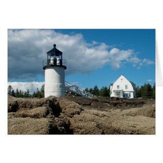 Port Clyde Light 2 Hälsningskort