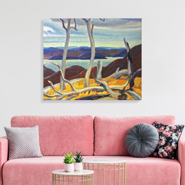 Port Coldwell Bay | Franklin Carmichael | Canvastryck (Insitu (Vardagsrum))