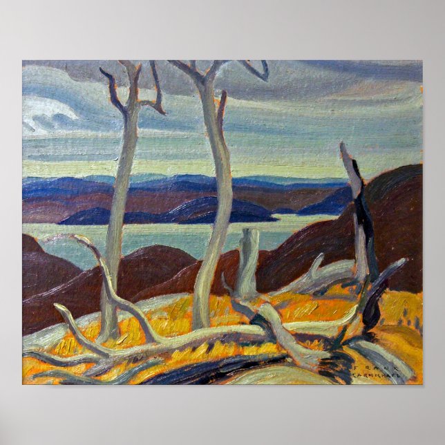 Port Coldwell Bay | Franklin Carmichael | Poster (Framsidan)