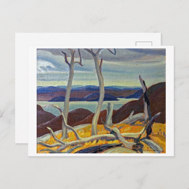 Port Coldwell Bay | Franklin Carmichael | Vykort (Fram/baksida)