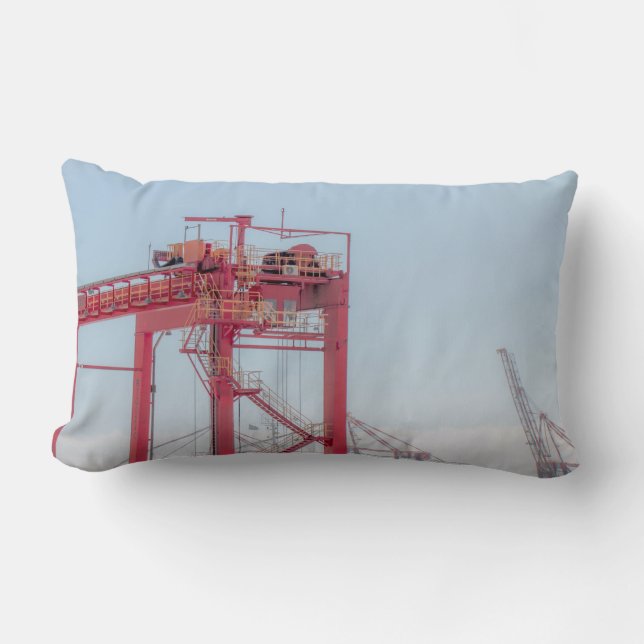 Port Crane Sketch för industrihamnen Lumbarkudde (Framsida)