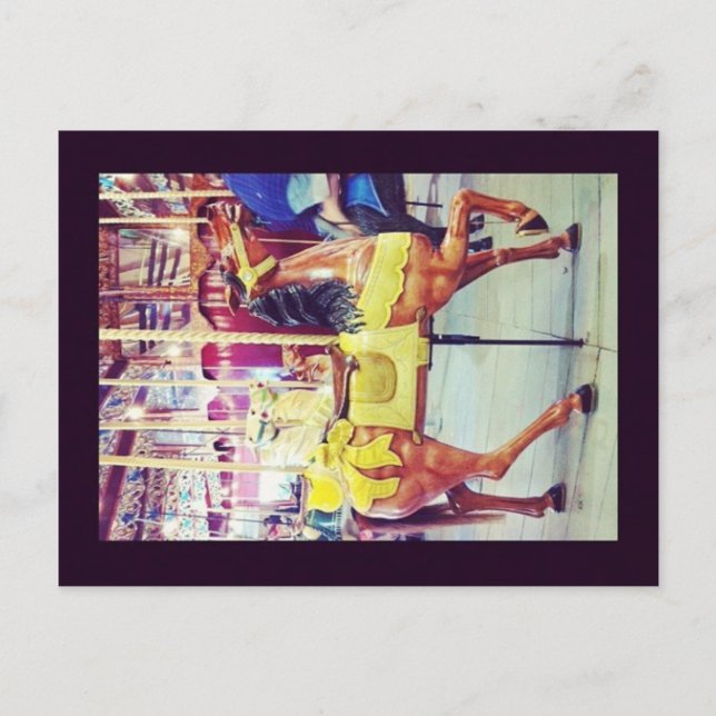 Port Dalhousie Carousel Vykort (Framsida)