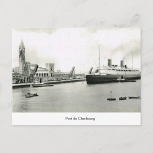 Port de Cherbourg Vykort