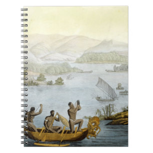 Port Dury, plätera 75 från 'Le Kostymera Ancien  Anteckningsbok