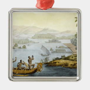 Port Dury, plätera 75 från 'Le Kostymera Ancien Julgransprydnad Metall