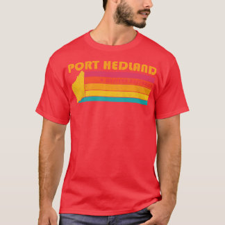 Port Hedland Western Australia Vintage Distress T Shirt