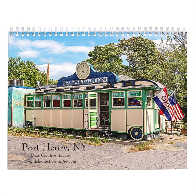 Port Henry, New York 2026 Kalender (Omslag)
