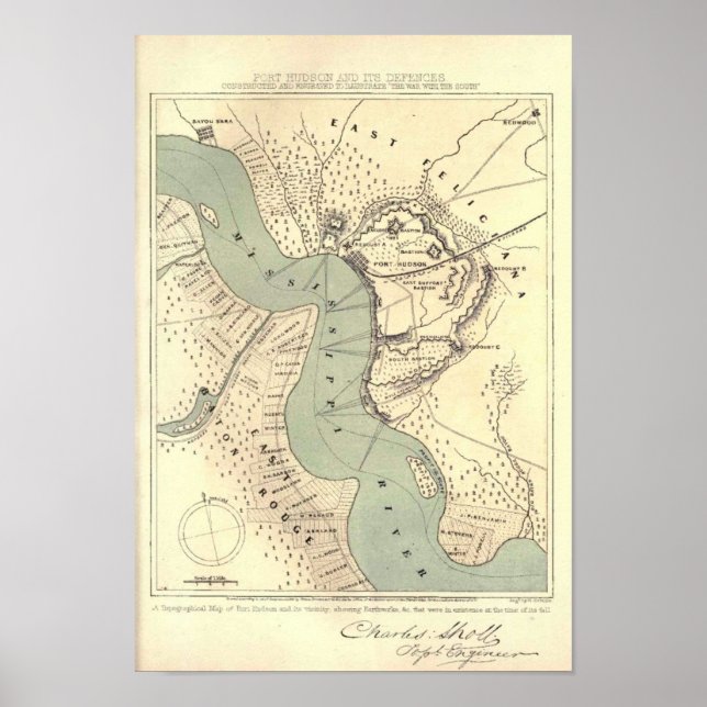 Port Hudson Poster (Framsidan)