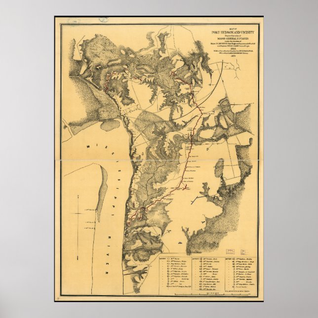 Port Hudson Poster (Framsidan)