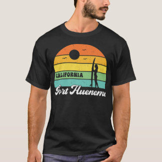 Port Hueneme Beach California Retro Vintage Surfin T Shirt