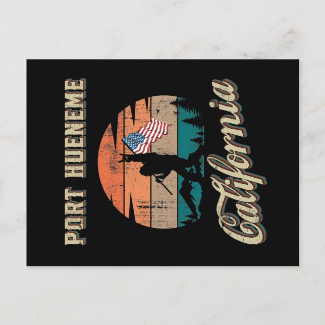 Port Hueneme California Vykort (Framsida)