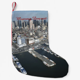 Port i New York City Liten Julstrumpa